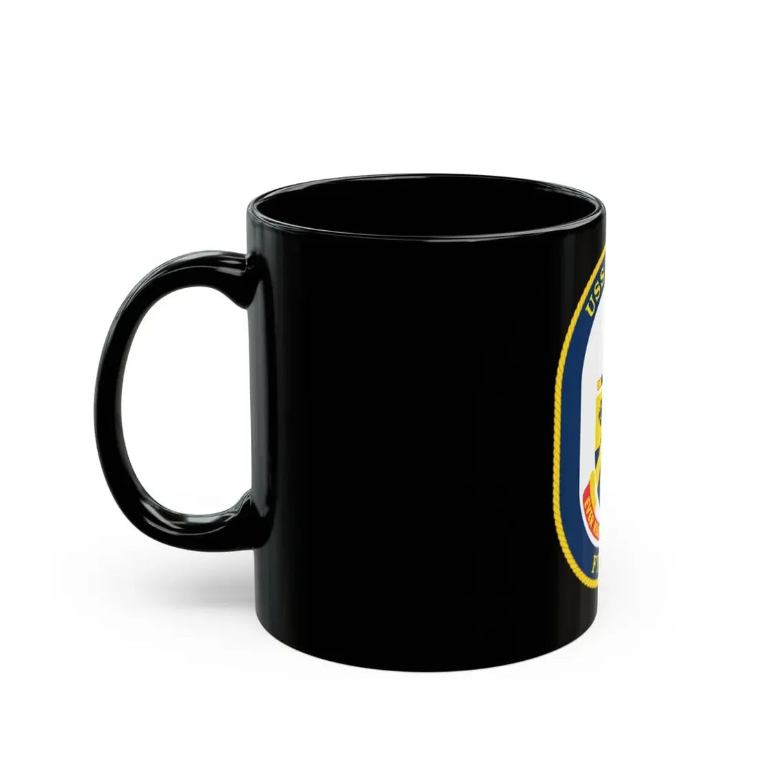 USS Hawes FFG 53 (U.S. Navy) Black Coffee Mug - Go Mug Yourself