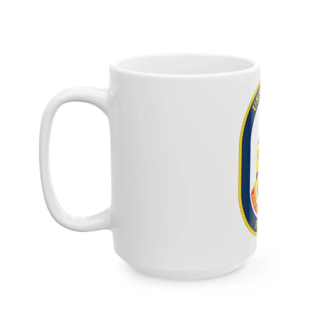 USS Hawes FFG 53 (U.S. Navy) White Coffee Mug - Go Mug Yourself