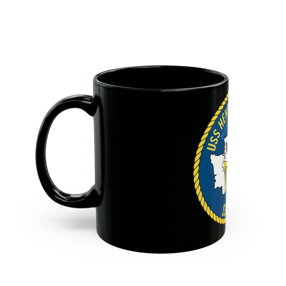 USS Henry M Jackson SSBN 730 (U.S. Navy) Black Coffee Mug-Go Mug Yourself