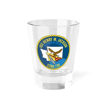 USS Henry M Jackson SSBN 730 (U.S. Navy) Shot Glass 1.5oz 1.5oz - Go Mug Yourself