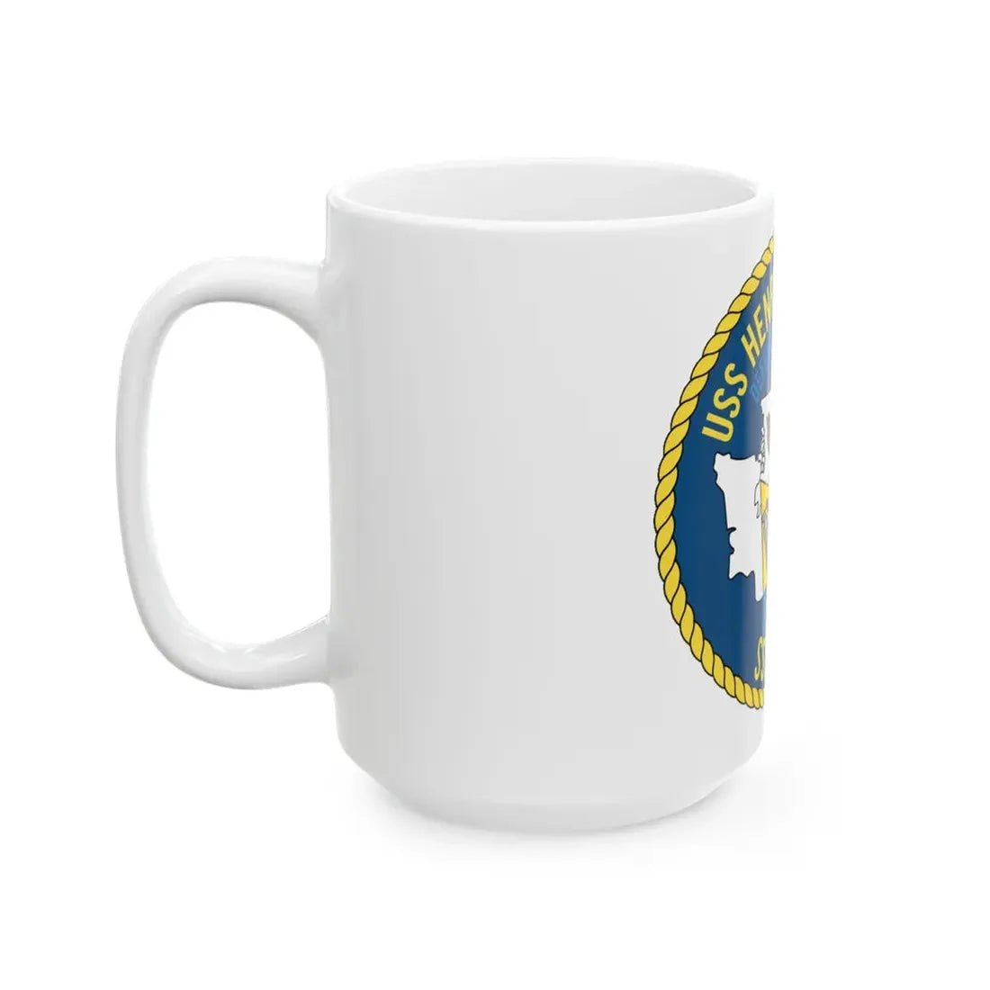 USS Henry M Jackson SSBN 730 (U.S. Navy) White Coffee Mug - Go Mug Yourself