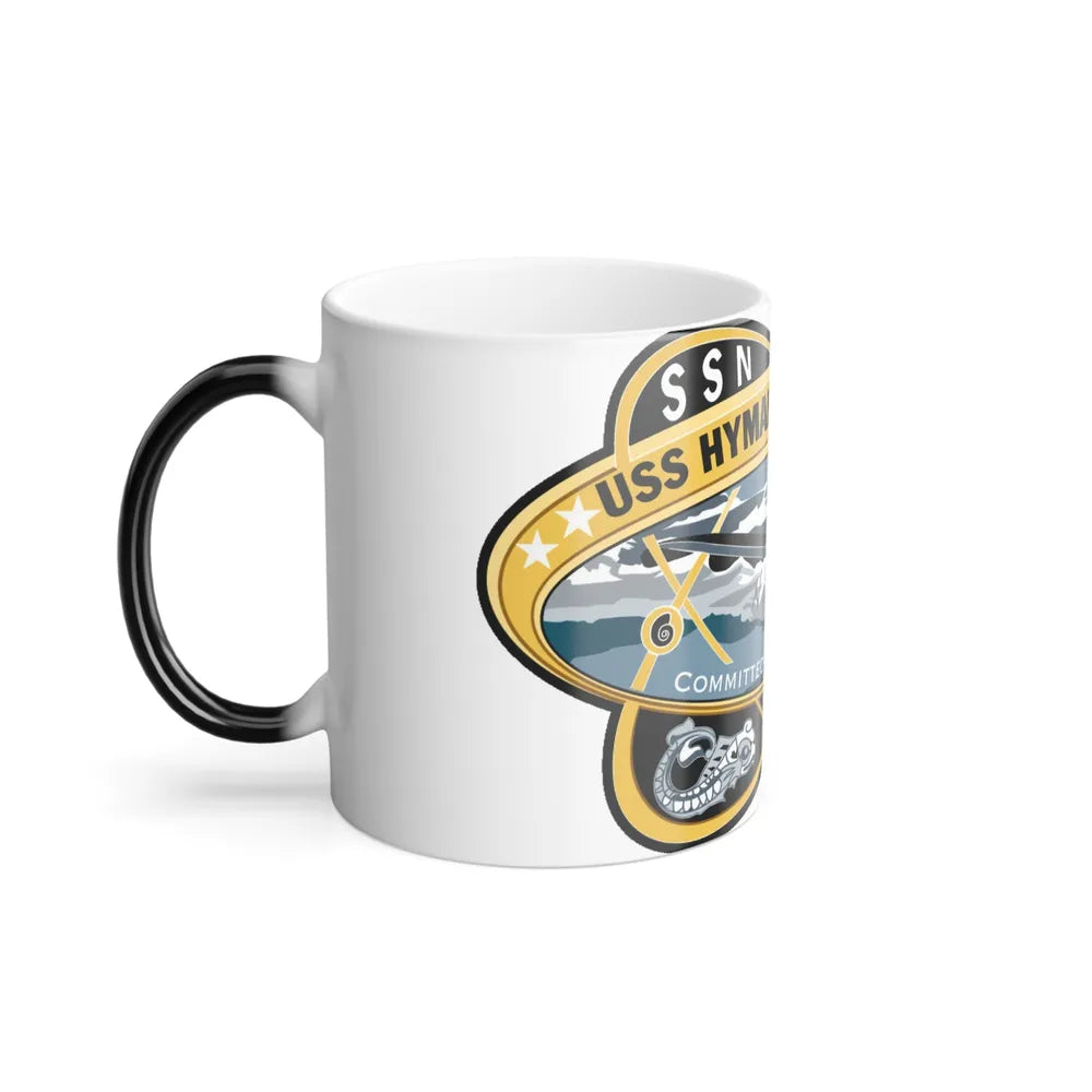USS Hyman G Rickover SSN 795 (U.S. Navy) Color Changing Mug 11oz-Go Mug Yourself