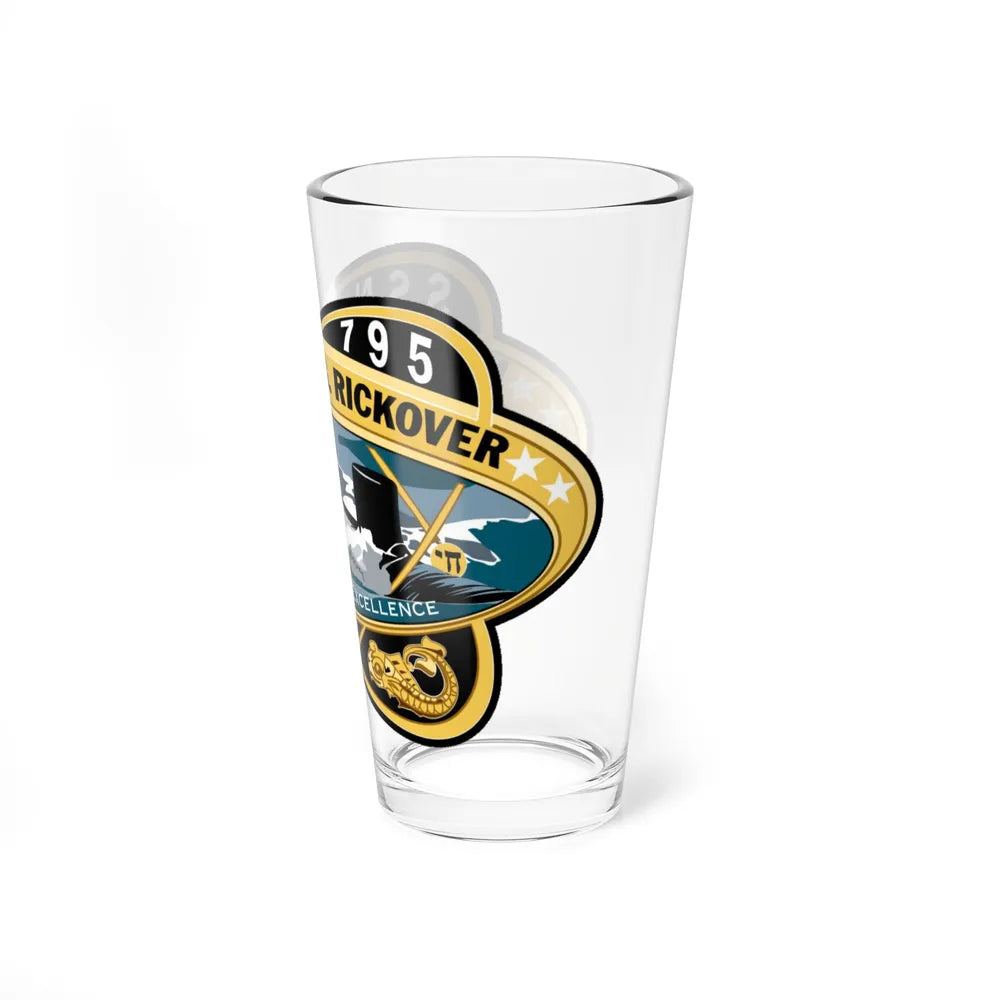 USS Hyman G Rickover SSN 795 (U.S. Navy) Pint Glass 16oz-Go Mug Yourself