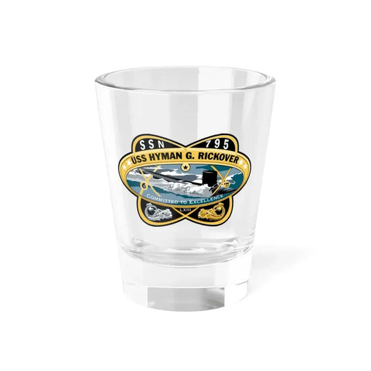 USS Hyman G Rickover SSN 795 (U.S. Navy) Shot Glass 1.5oz 1.5oz - Go Mug Yourself