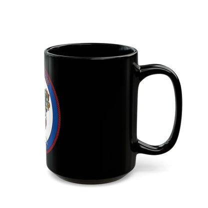 USS Illinois 786 (U.S. Navy) Black Coffee Mug-Go Mug Yourself