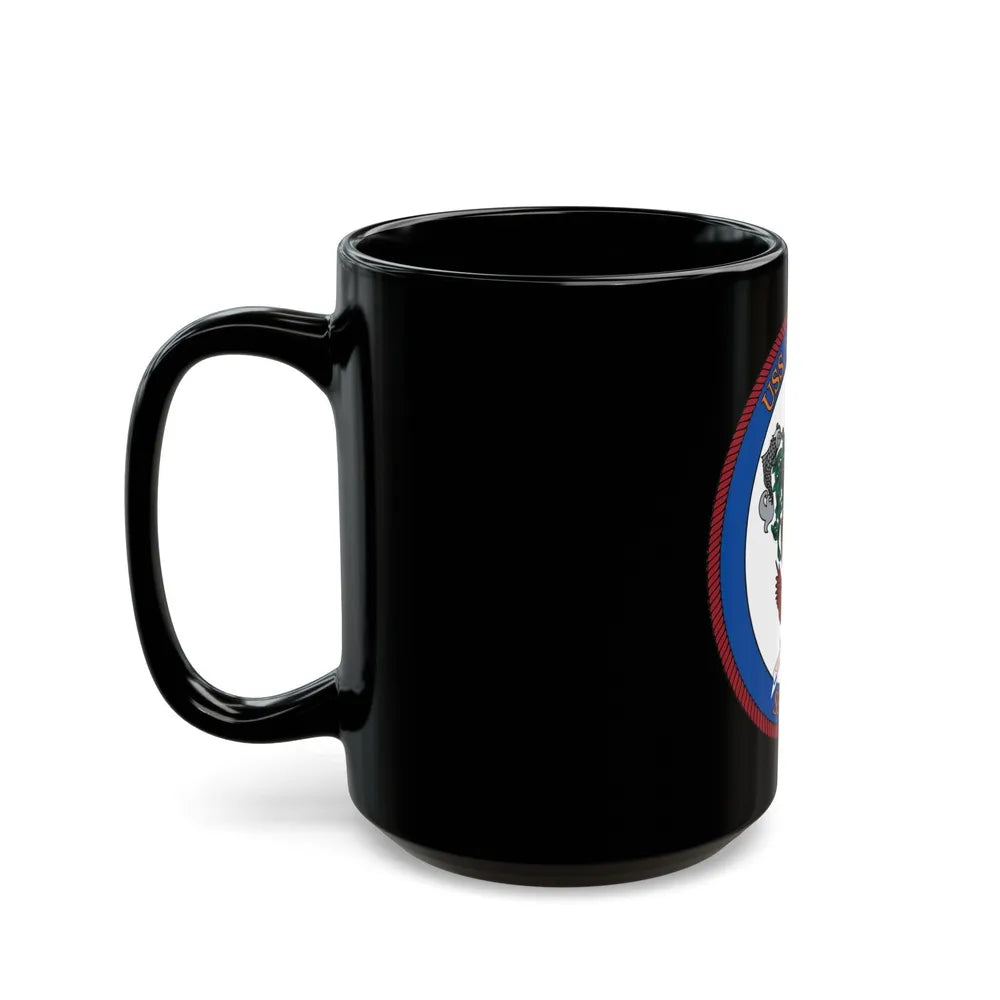 USS Illinois 786 (U.S. Navy) Black Coffee Mug-Go Mug Yourself