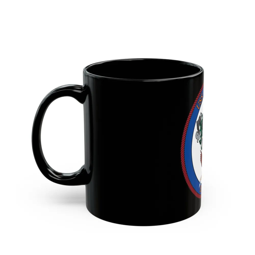 USS Illinois 786 (U.S. Navy) Black Coffee Mug-Go Mug Yourself