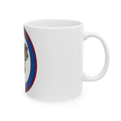 USS Illinois 786 (U.S. Navy) White Coffee Mug-Go Mug Yourself