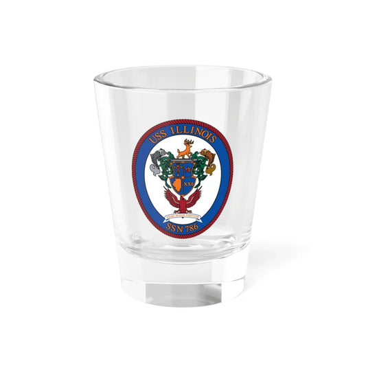 USS Illinois 786 (U.S. Navy) Shot Glass 1.5oz 1.5oz - Go Mug Yourself