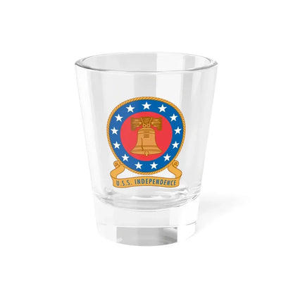 USS Independence (U.S. Navy) Shot Glass 1.5oz - Go Mug Yourself
