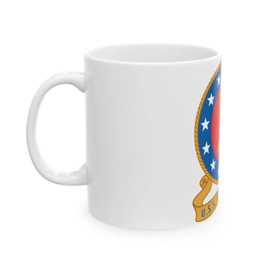 USS Independence (U.S. Navy) White Coffee Mug - Go Mug Yourself