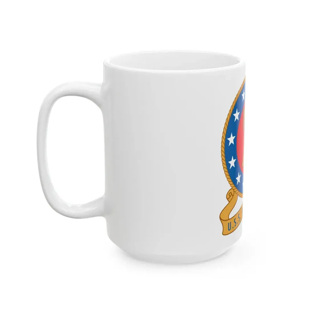 USS Independence (U.S. Navy) White Coffee Mug - Go Mug Yourself