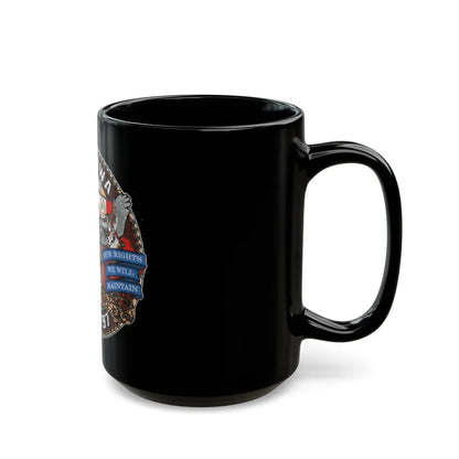 USS IOWA SSN 797 (U.S. Navy) Black Coffee Mug-Go Mug Yourself