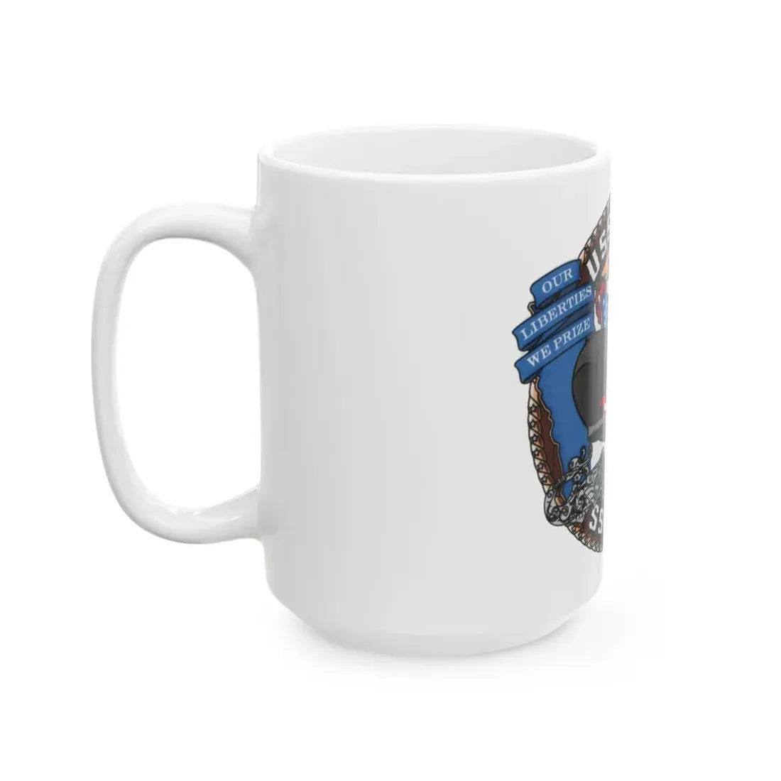 USS IOWA SSN 797 (U.S. Navy) White Coffee Mug - Go Mug Yourself