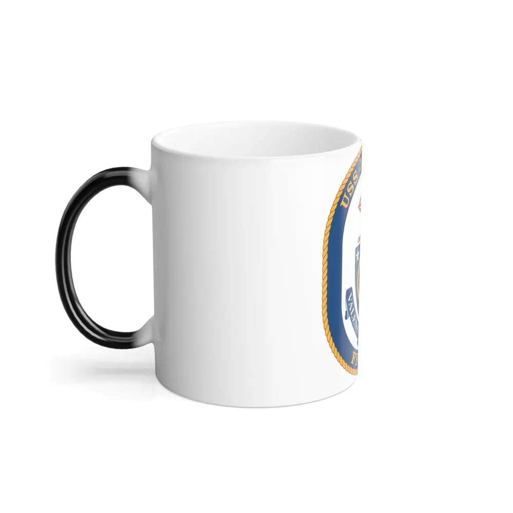 USS Jarrett FFG 33 (U.S. Navy) Color Changing Mug 11oz-Go Mug Yourself