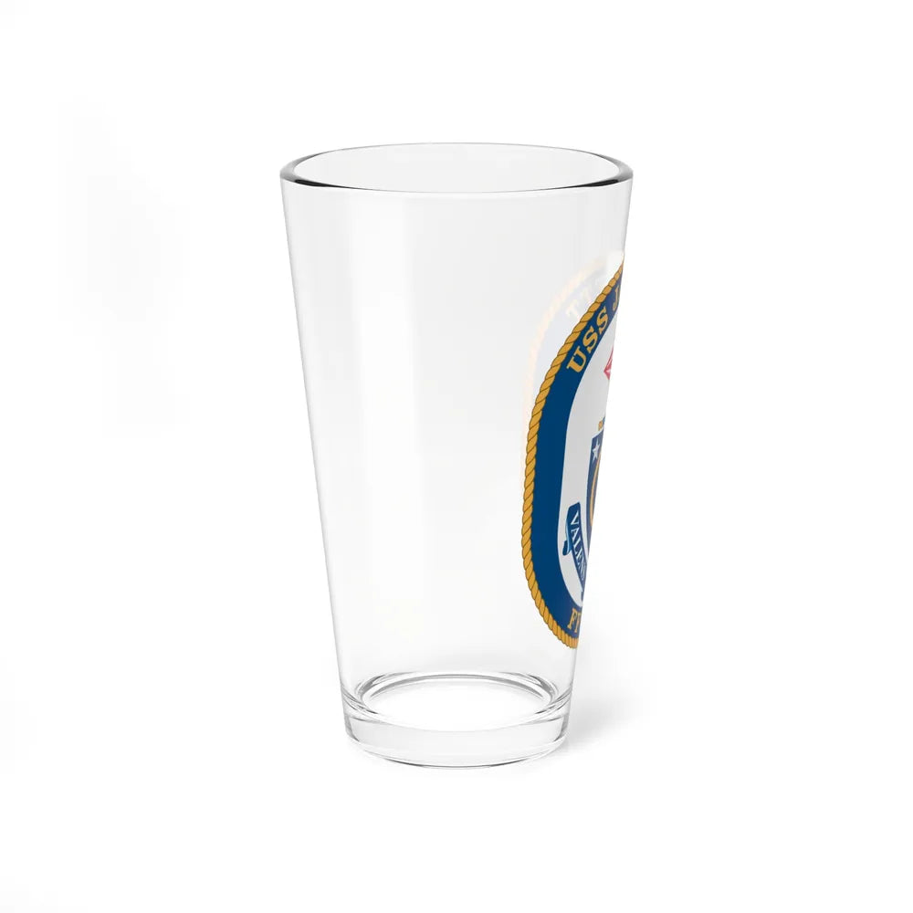 USS Jarrett FFG 33 (U.S. Navy) Pint Glass 16oz-Go Mug Yourself