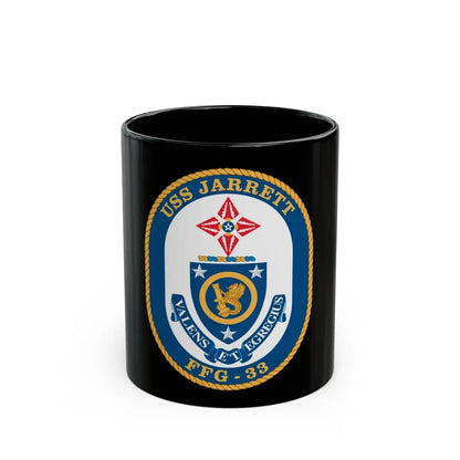 USS Jarrett FFG 33 (U.S. Navy) Black Coffee Mug 11oz - Go Mug Yourself