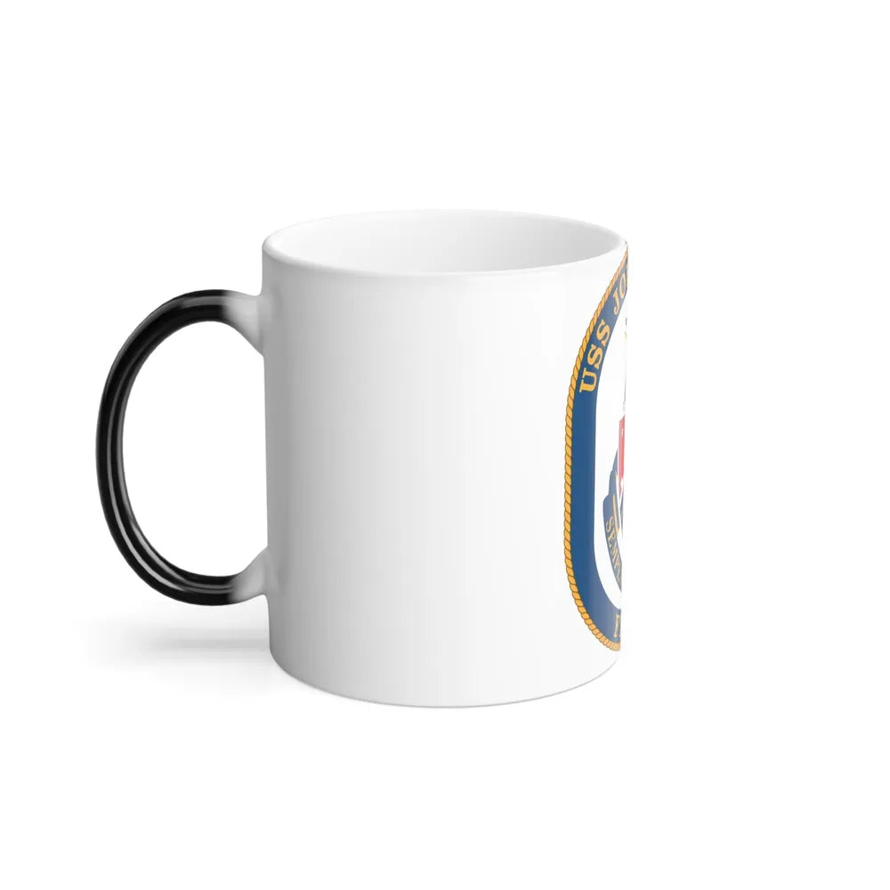 USS John L Hall FFG 32 (U.S. Navy) Color Changing Mug 11oz-Go Mug Yourself