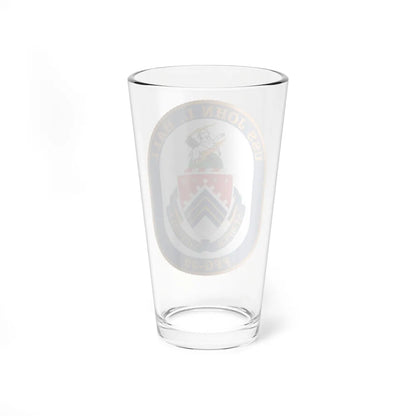 USS John L Hall FFG 32 (U.S. Navy) Pint Glass 16oz-Go Mug Yourself