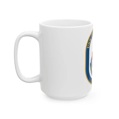 USS John L Hall FFG 32 (U.S. Navy) White Coffee Mug-Go Mug Yourself