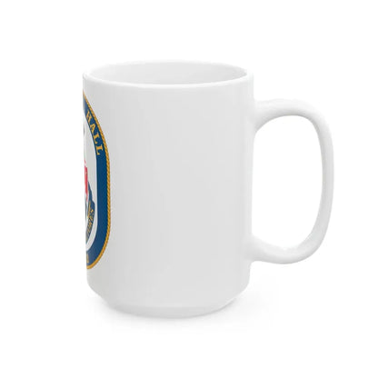 USS John L Hall FFG 32 (U.S. Navy) White Coffee Mug - Go Mug Yourself