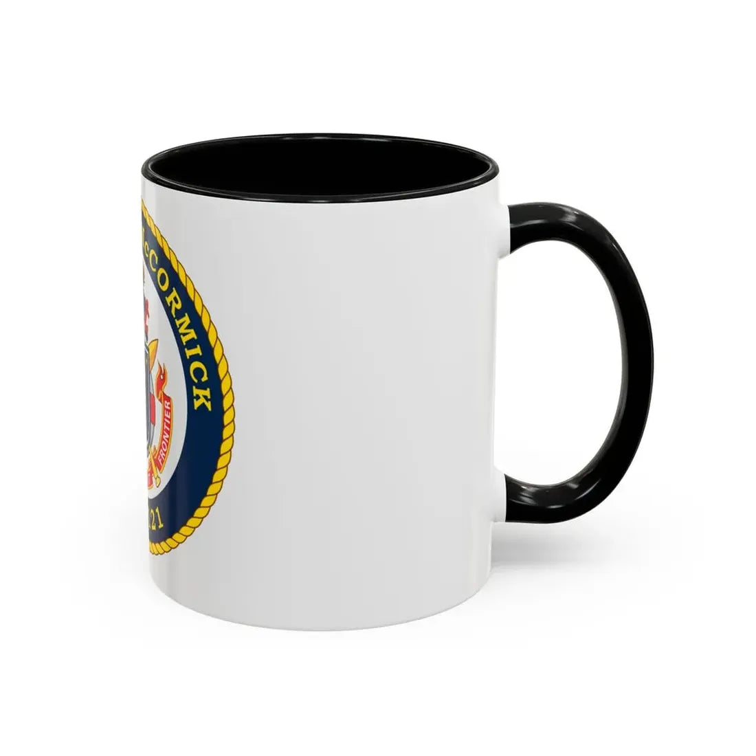 USS John McCormick WPC 1121 (U.S. Coast Guard) Accent Coffee Mug - Go Mug Yourself
