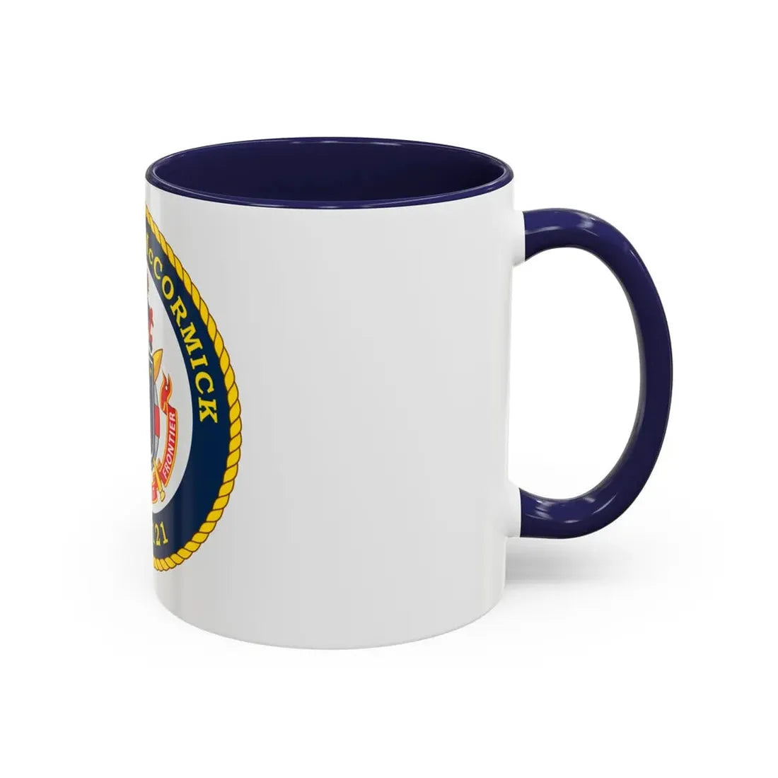 USS John McCormick WPC 1121 (U.S. Coast Guard) Accent Coffee Mug - Go Mug Yourself