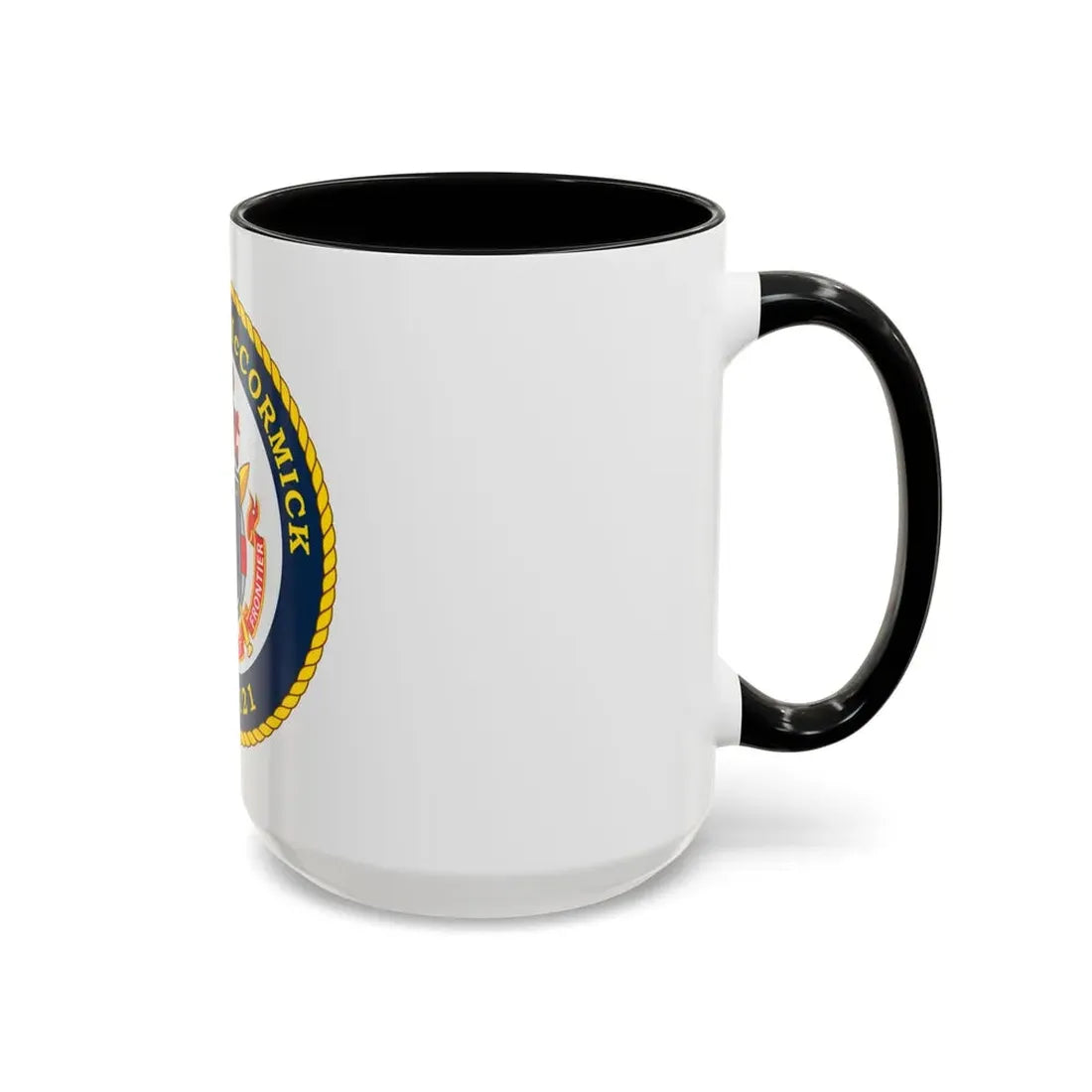 USS John McCormick WPC 1121 (U.S. Coast Guard) Accent Coffee Mug - Go Mug Yourself