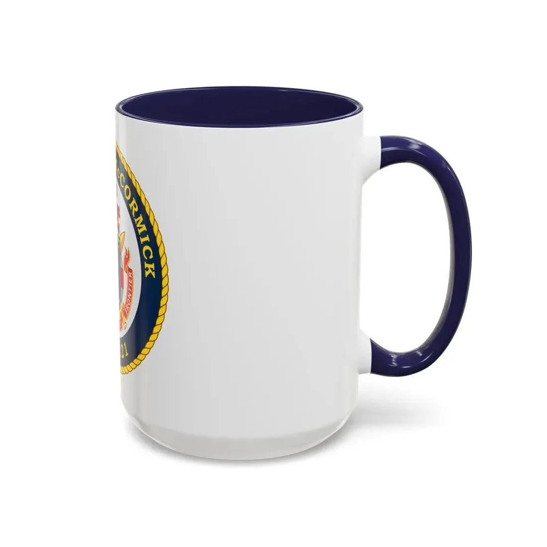 USS John McCormick WPC 1121 (U.S. Coast Guard) Accent Coffee Mug - Go Mug Yourself