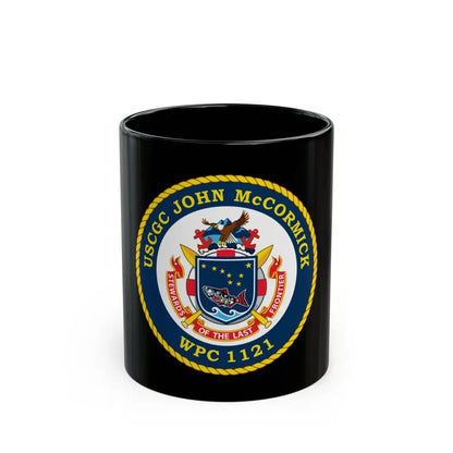 USS John McCormick WPC 1121 (U.S. Coast Guard) Black Coffee Mug 11oz - Go Mug Yourself