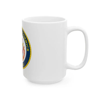 USS John McCormick WPC 1121 (U.S. Coast Guard) White Coffee Mug - Go Mug Yourself