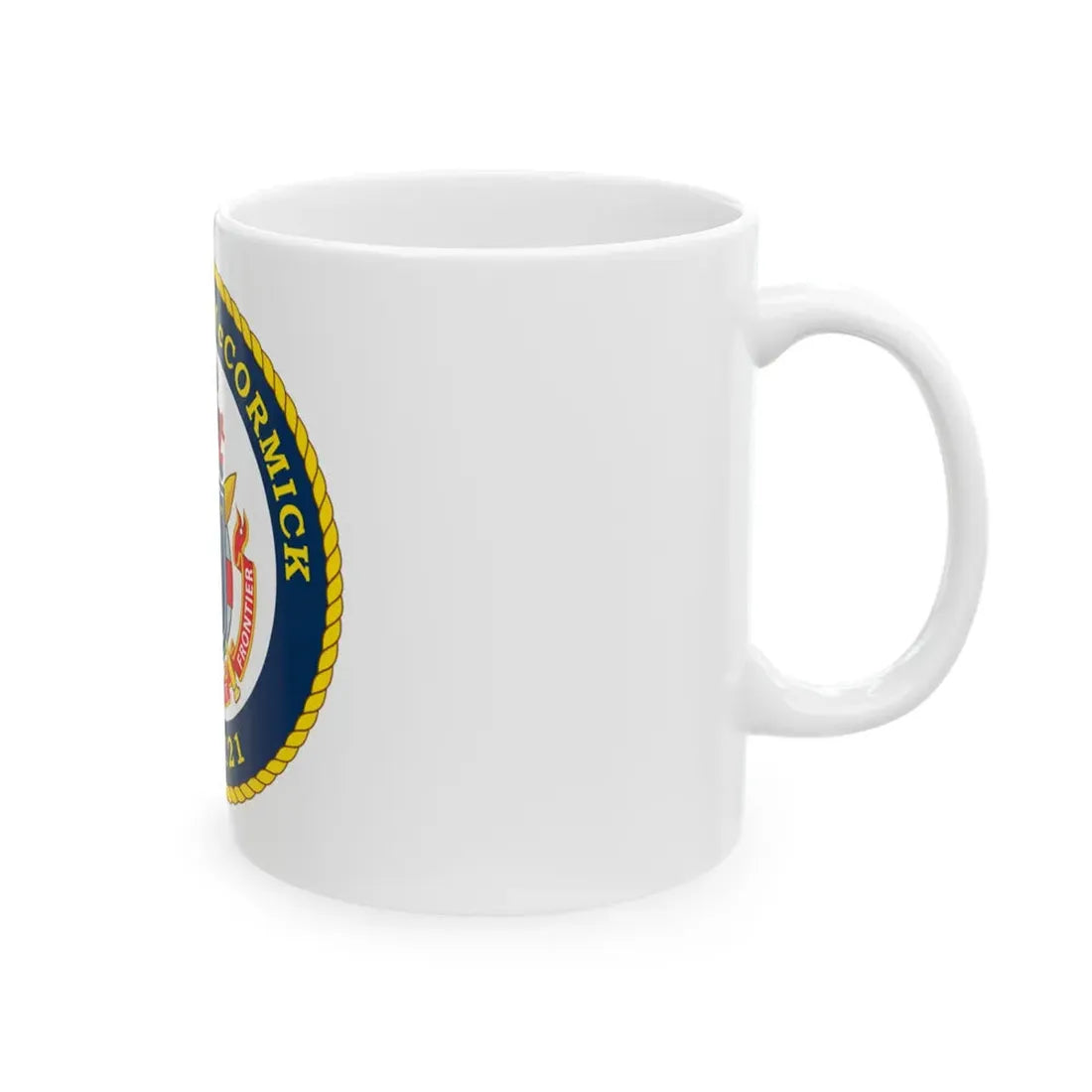 USS John McCormick WPC 1121 (U.S. Coast Guard) White Coffee Mug - Go Mug Yourself