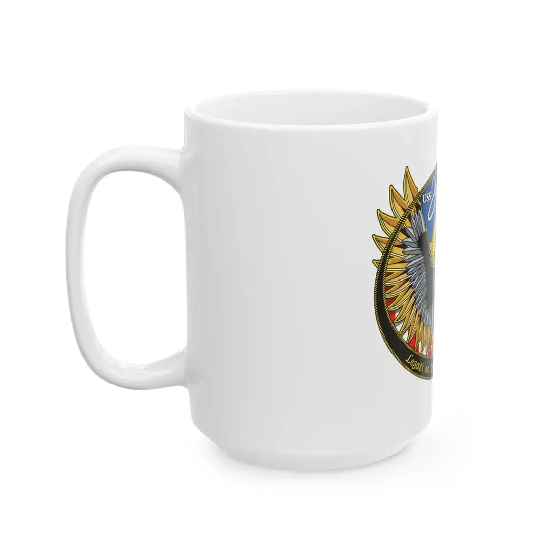 USS John Warner SSN 785 (U.S. Navy) White Coffee Mug - Go Mug Yourself
