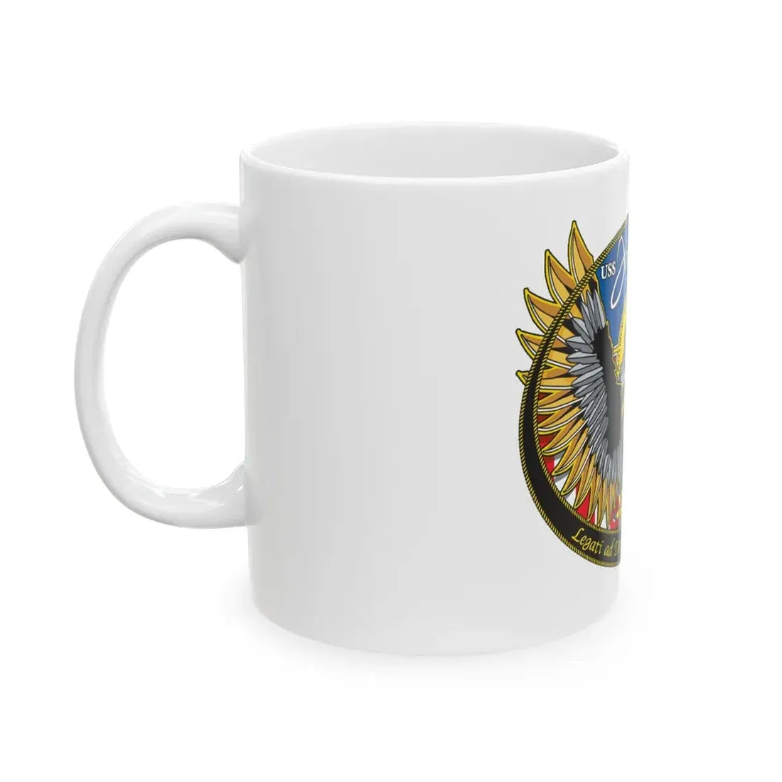 USS John Warner SSN 785 (U.S. Navy) White Coffee Mug - Go Mug Yourself
