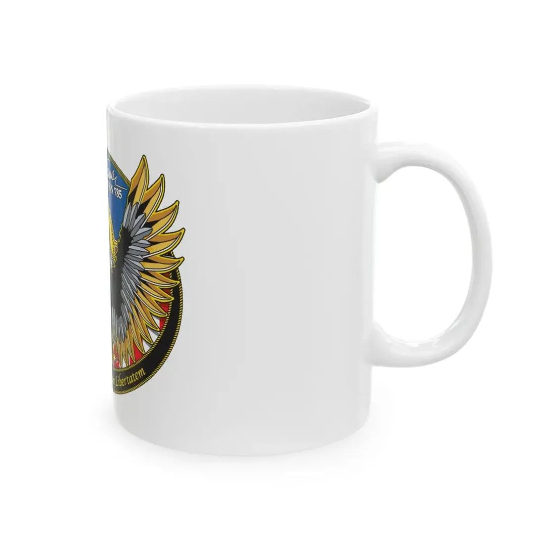 USS John Warner SSN 785 (U.S. Navy) White Coffee Mug - Go Mug Yourself