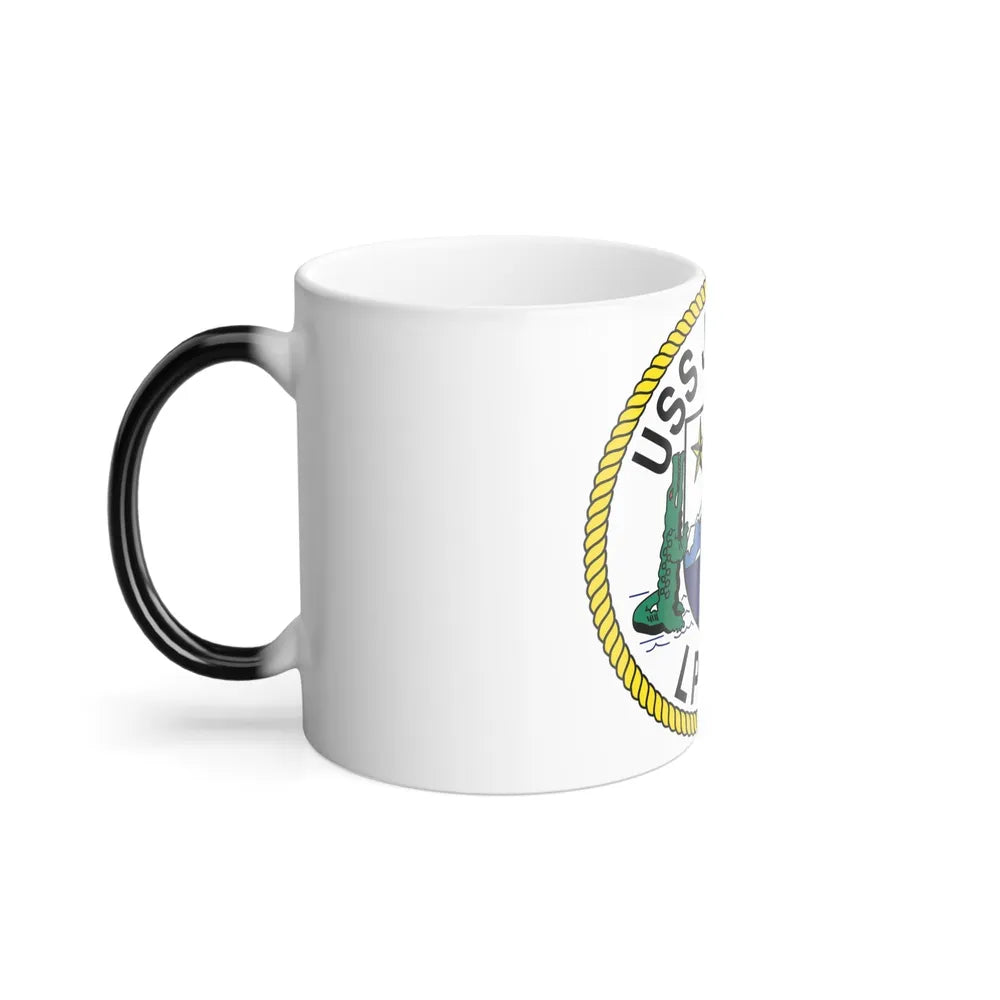 USS Juneau LPD 10 (U.S. Navy) Color Changing Mug 11oz-Go Mug Yourself
