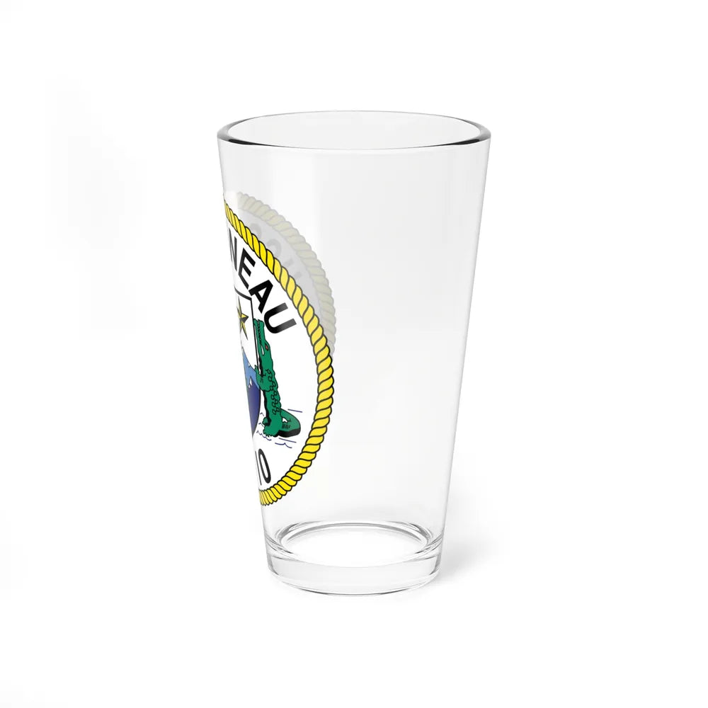 USS Juneau LPD 10 (U.S. Navy) Pint Glass 16oz-Go Mug Yourself