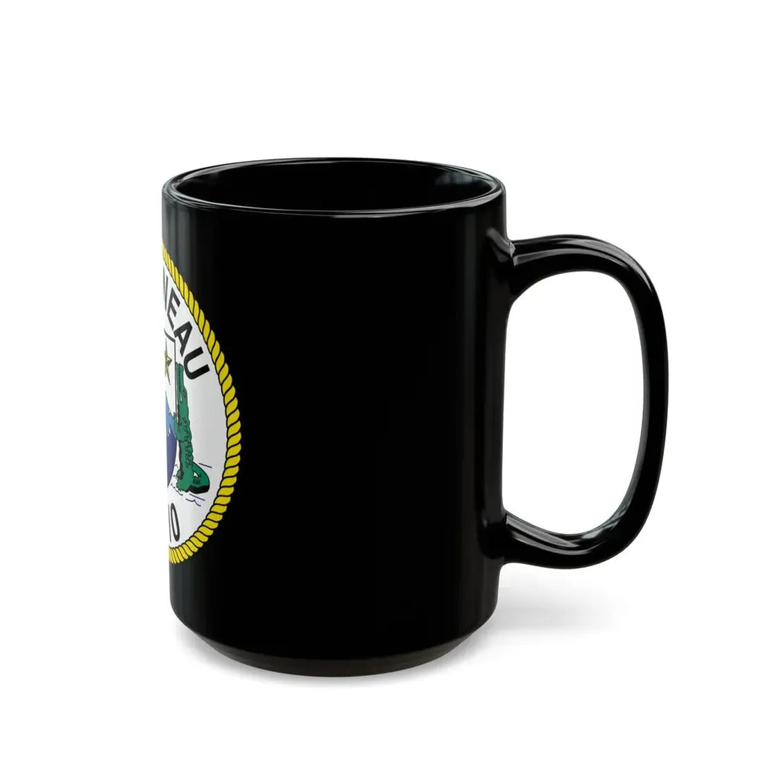 USS Juneau LPD 10 (U.S. Navy) Black Coffee Mug - Go Mug Yourself