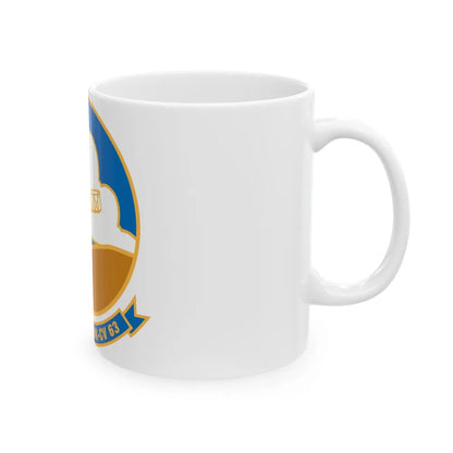 USS Kitty Hawk CV 63 (U.S. Navy) White Coffee Mug-Go Mug Yourself