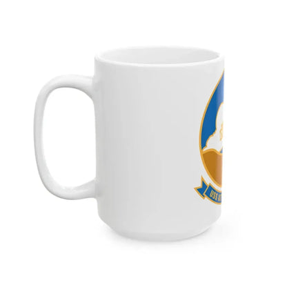 USS Kitty Hawk CV 63 (U.S. Navy) White Coffee Mug - Go Mug Yourself