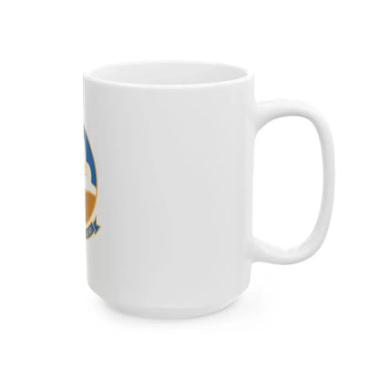 USS Kitty Hawk CV 63 (U.S. Navy) White Coffee Mug - Go Mug Yourself