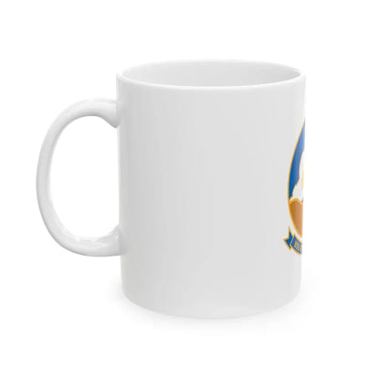 USS Kitty Hawk CV 63 (U.S. Navy) White Coffee Mug - Go Mug Yourself
