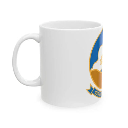 USS Kitty Hawk CV 63 (U.S. Navy) White Coffee Mug - Go Mug Yourself
