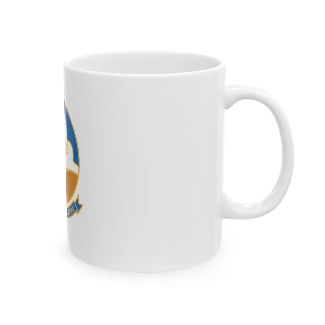 USS Kitty Hawk CV 63 (U.S. Navy) White Coffee Mug - Go Mug Yourself