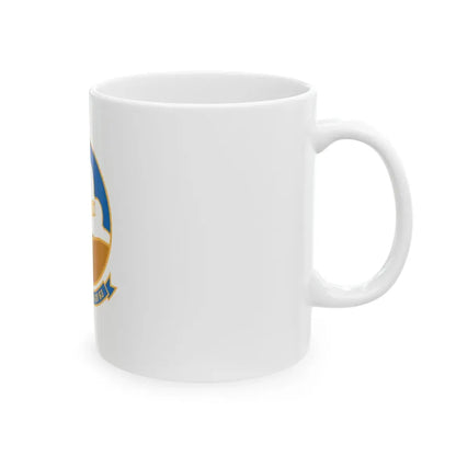 USS Kitty Hawk CV 63 (U.S. Navy) White Coffee Mug - Go Mug Yourself