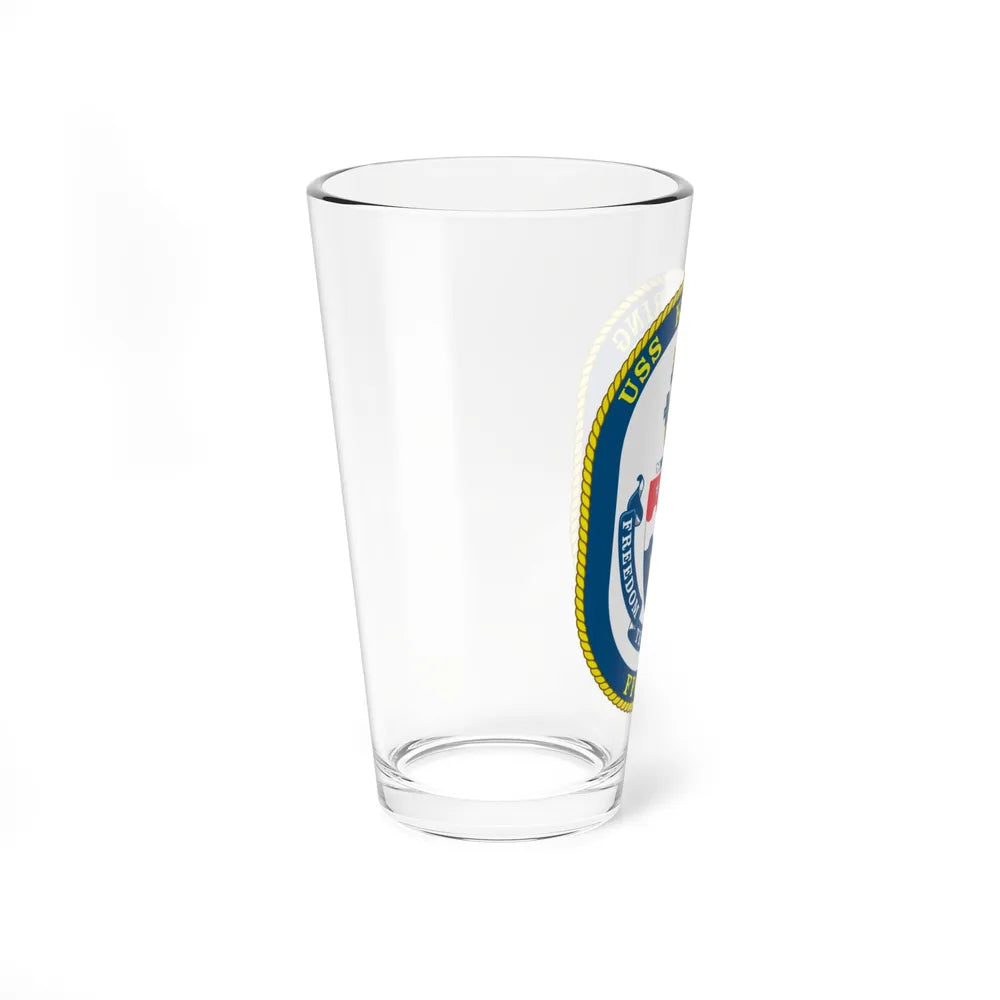 USS Klakring FFG 42 (U.S. Navy) Pint Glass 16oz-Go Mug Yourself