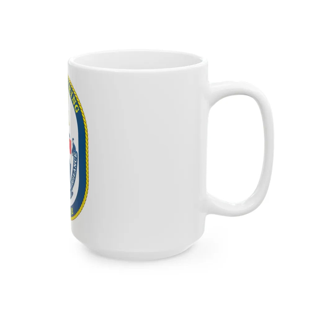 USS Klakring FFG 42 (U.S. Navy) White Coffee Mug-Go Mug Yourself