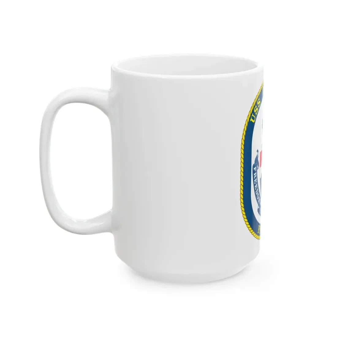 USS Klakring FFG 42 (U.S. Navy) White Coffee Mug - Go Mug Yourself