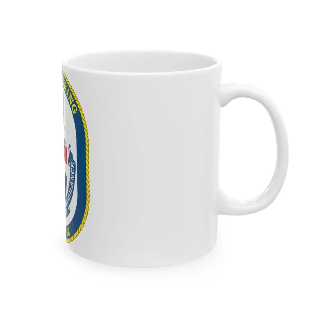 USS Klakring FFG 42 (U.S. Navy) White Coffee Mug - Go Mug Yourself