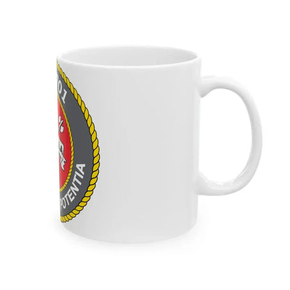 USS LA Jollo MTS 701 (U.S. Navy) White Coffee Mug - Go Mug Yourself